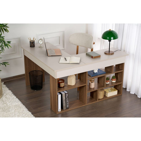 Ostia Skrivbord Cashmere Walnut