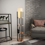 Yardis Golvlampa Trä / Beige