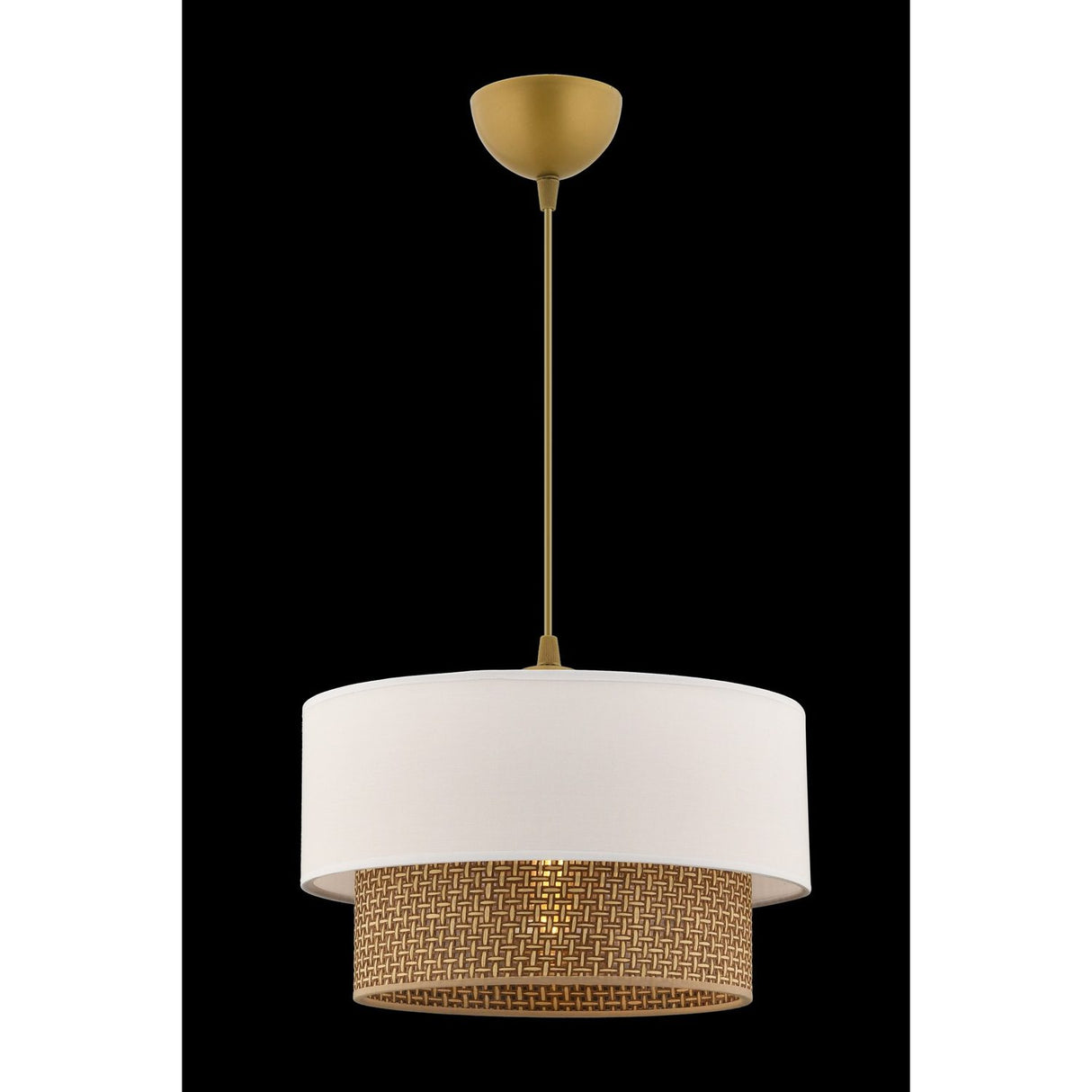 Hobart (30 x 30 cm) Ljuskrona Beige vit
