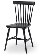 Birka Stol Svartlackad