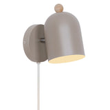 Gaston Ljus brun Vägglampa