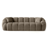 Octavio (268 x 70 x 80 cm) 4-sits soffa Brun