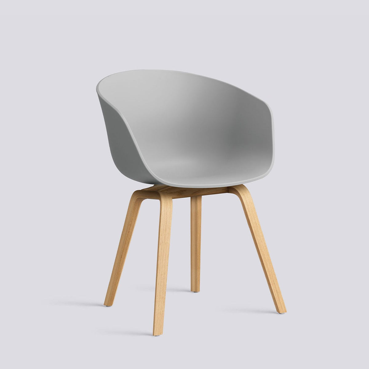 AAC 22 Stol Concrete grey 2.0, ekfaner med vattenbaserad lack