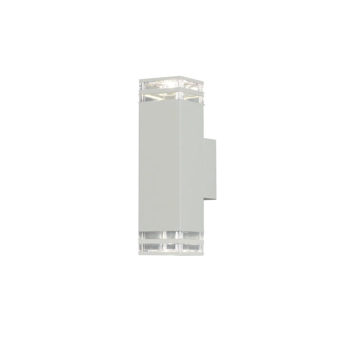 Pollux 2xGU10 Vägglampa Ute Vit, 27.5 cm