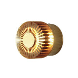 Monza HP-LED 3W Vägglampa Ute Mässing
