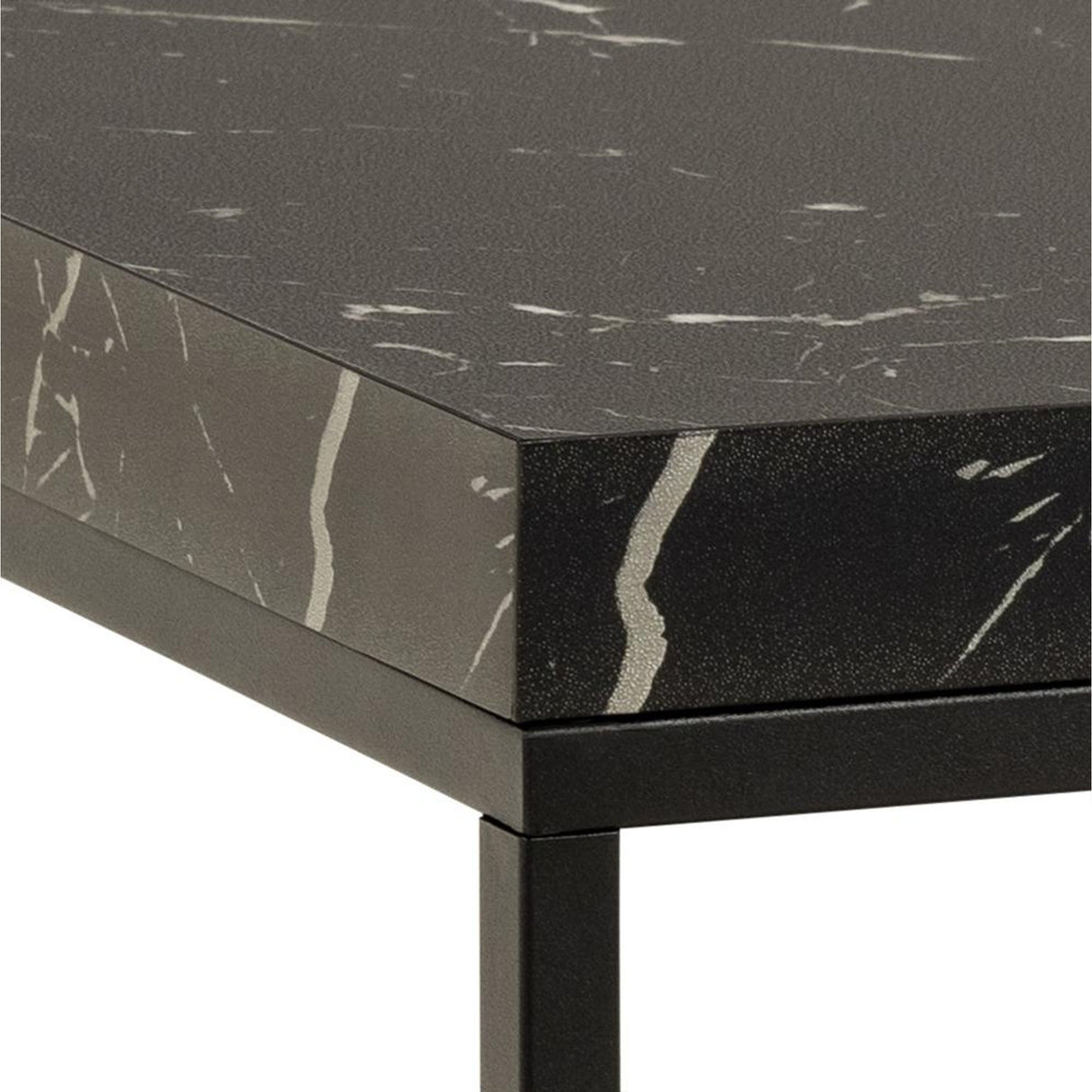 Barossa Soffbord 45x60x60 cm Svart Marquina