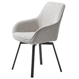 Amalfi Snurrstol Offwhite