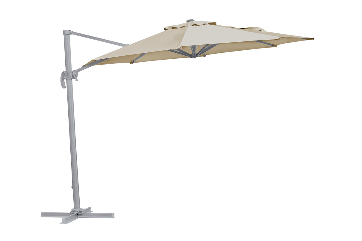 Linz Parasoll Ø300 cm Rund Khaki