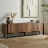 Carlito TV-bänk Barok Walnut Black