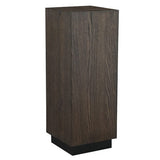 Napoli Piedestal Brunlackad Ek, 80 cm