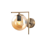 Lucinda Antik Vägglampa Transparent