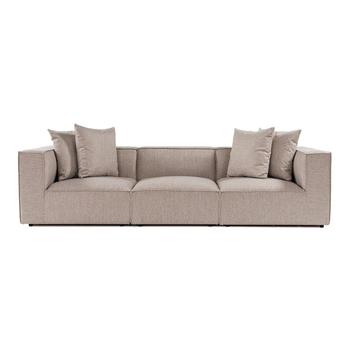 Samarkand 3 (270 x 65 x 95 cm) 3-sitssoffa Sandbeige