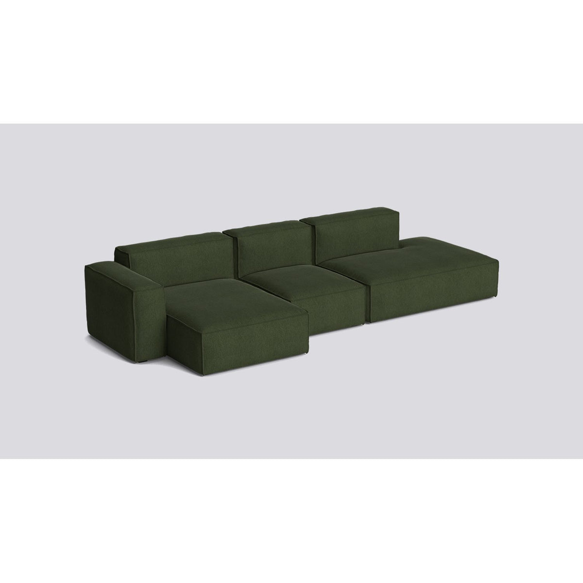 Mags Soft 3-sits, kombination 4 vänster Soffa Turf Dark green, Avtagbart