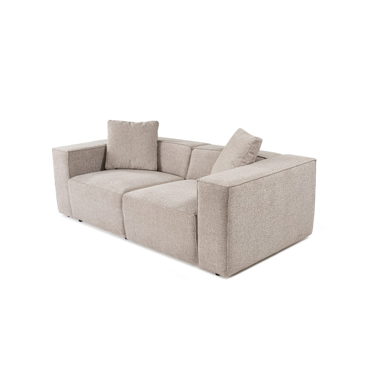 Tbilisi 2-sits (220 x 108 x 65 cm) 2-sitssoffa Mocha