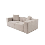 Tbilisi 2-sits (220 x 108 x 65 cm) 2-sitssoffa Mocha