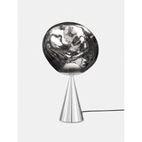 Melt Cone Fat Bordslampa Silver
