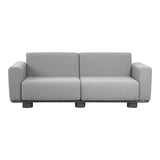 Bolster 2,5-sits Soffa 209x94 cm Antracit/Teddy Grey