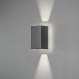 Cremona HP-LED Mörkgrå Upp/ner/bak Vägglampa Ute
