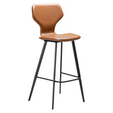 S.I.T Barstol Vintage Light Brown Art.Leather 80 cm