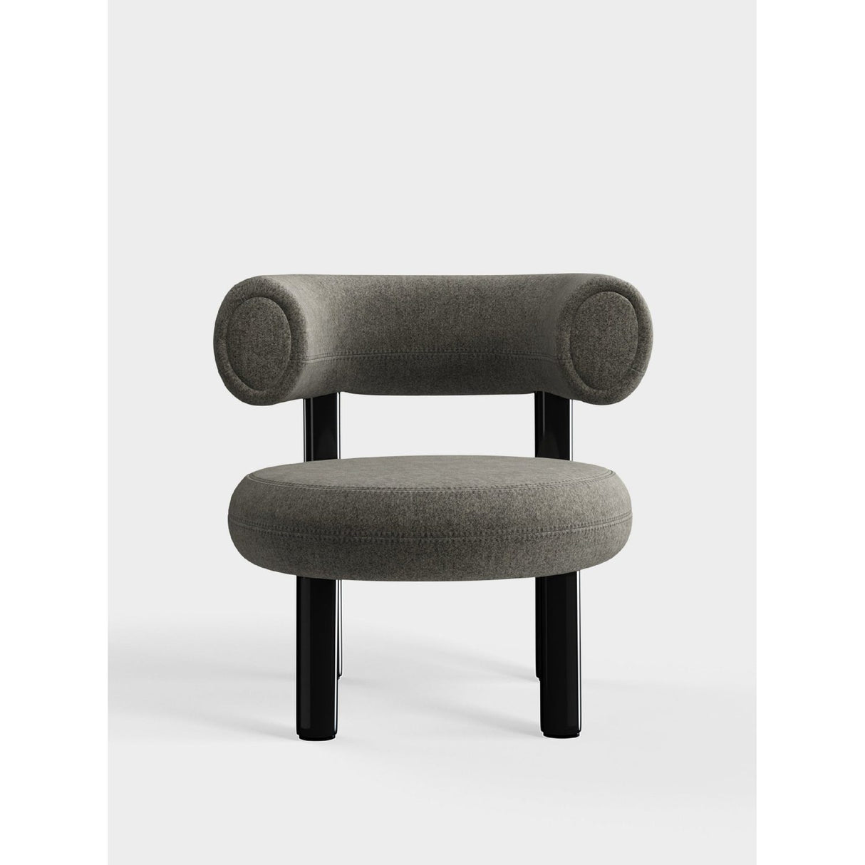 Fat Loungestol Melange Nap Grey BLS