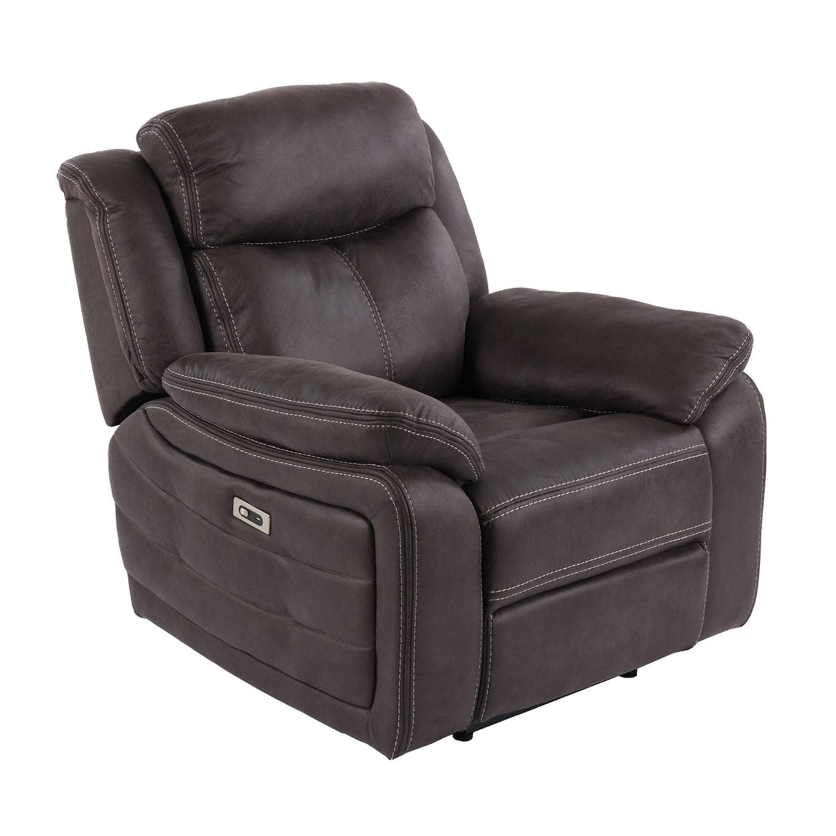 Teddy Reclinerfåtölj Elektrisk Brun