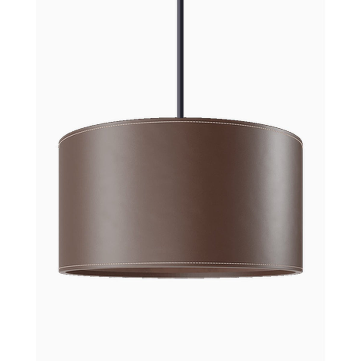 Cylinder 42 cm Taklampa Chocolate