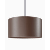 Cylinder 42 cm Taklampa Chocolate