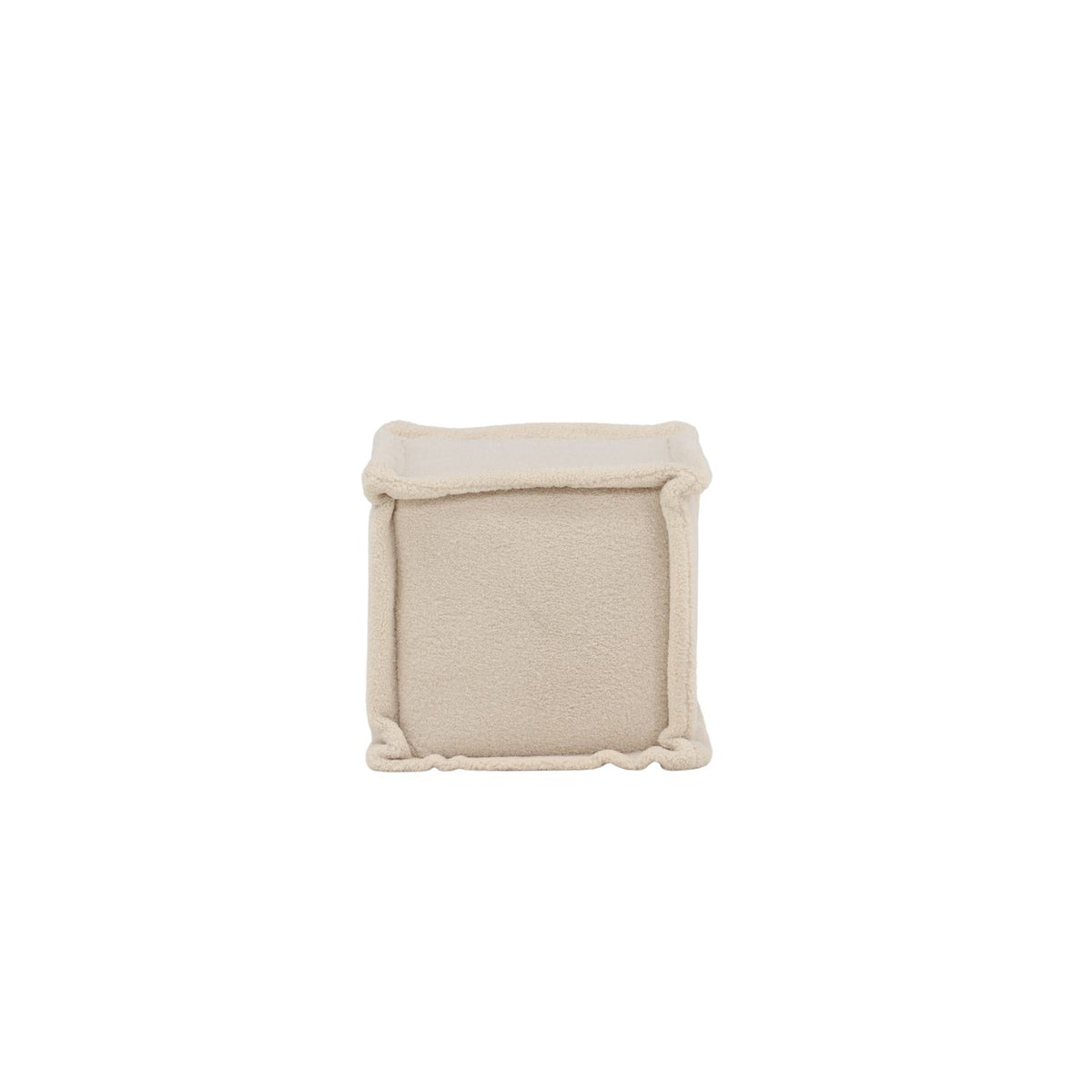 Castine Sittpuff Vit, Fleece