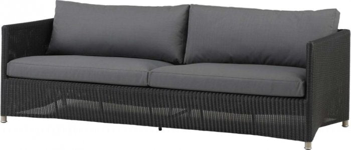 Diamond 3-sits lounge soffa inkl. Dyna Grafit