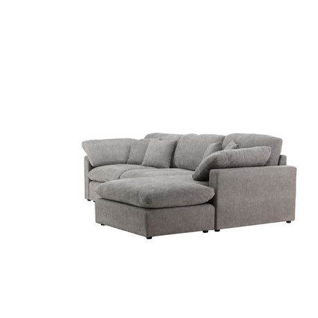 Amalfi Hörnsoffa Mörkgrå