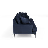 Tbilisi 3-sits (205 x 90 x 88 cm) 3-sitssoffa Marinblå