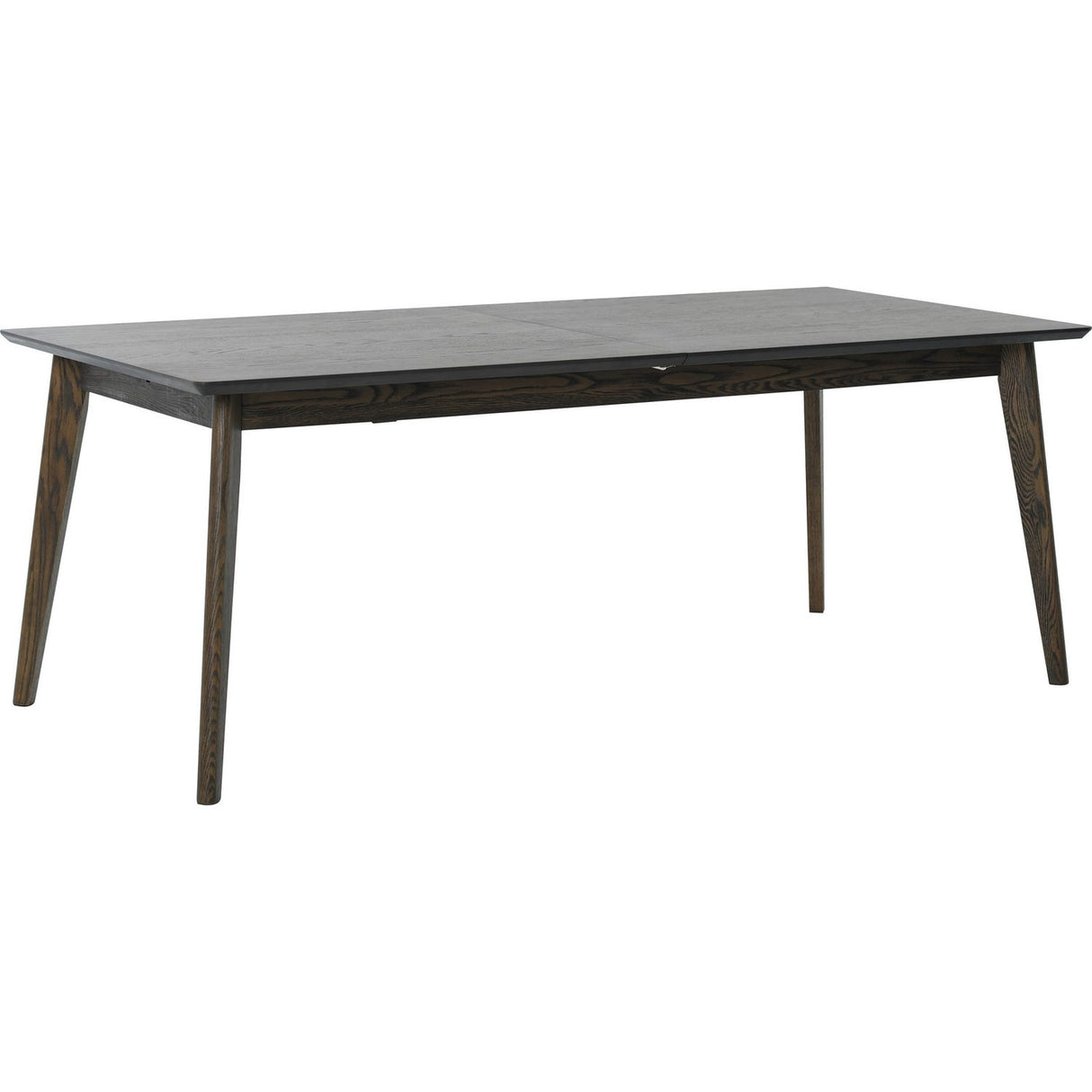 Lucca 200/300x95 cm Matbord Brunlackad Ek