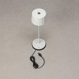 Positano USB Dimbar Bordslampa Ute Vit