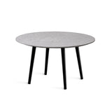 Miles Soffbord Ø 80 cm Runt Sandstenslaminat, Fyra träben