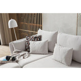 Quito Relax (185 x 95 x 92 cm) Hörnsoffa Creme