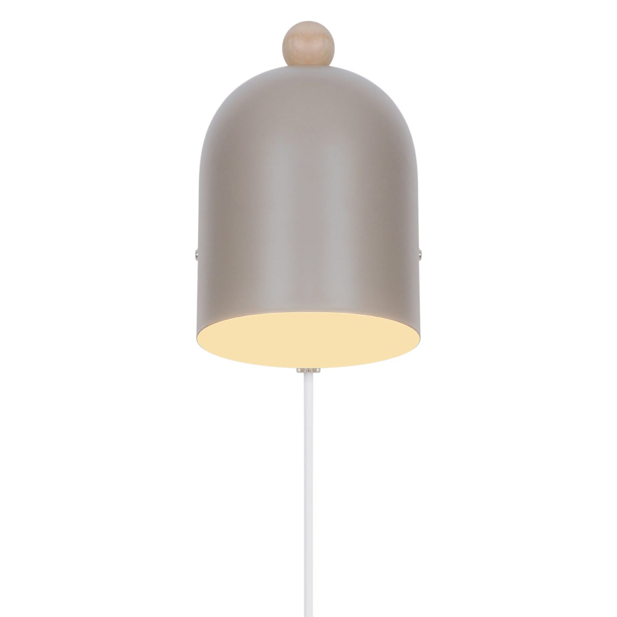 Gaston Ljus brun Vägglampa