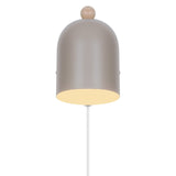 Gaston Ljus brun Vägglampa