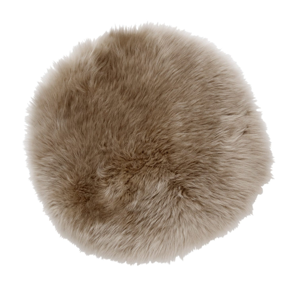 Gently Rund Sittplätt Beige