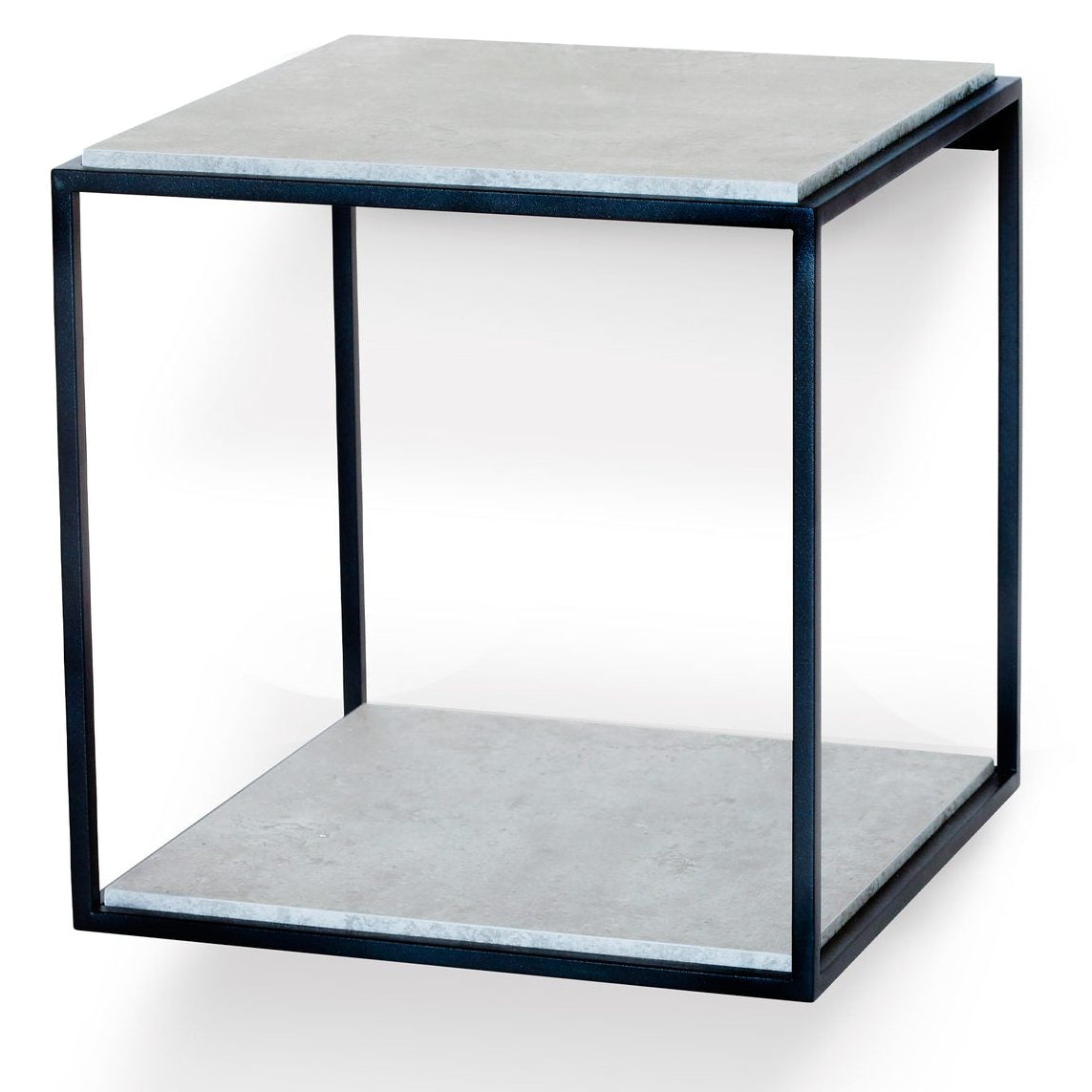 Lime Vägghängt Sängbord 34 x 34 cm Betonglaminat