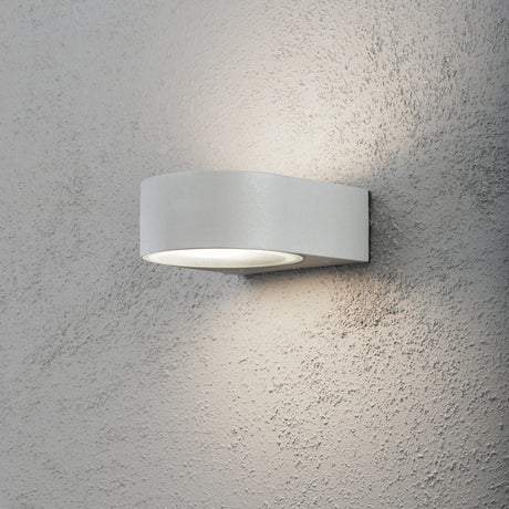 Teramo E27 Vägglampa Ute Grå