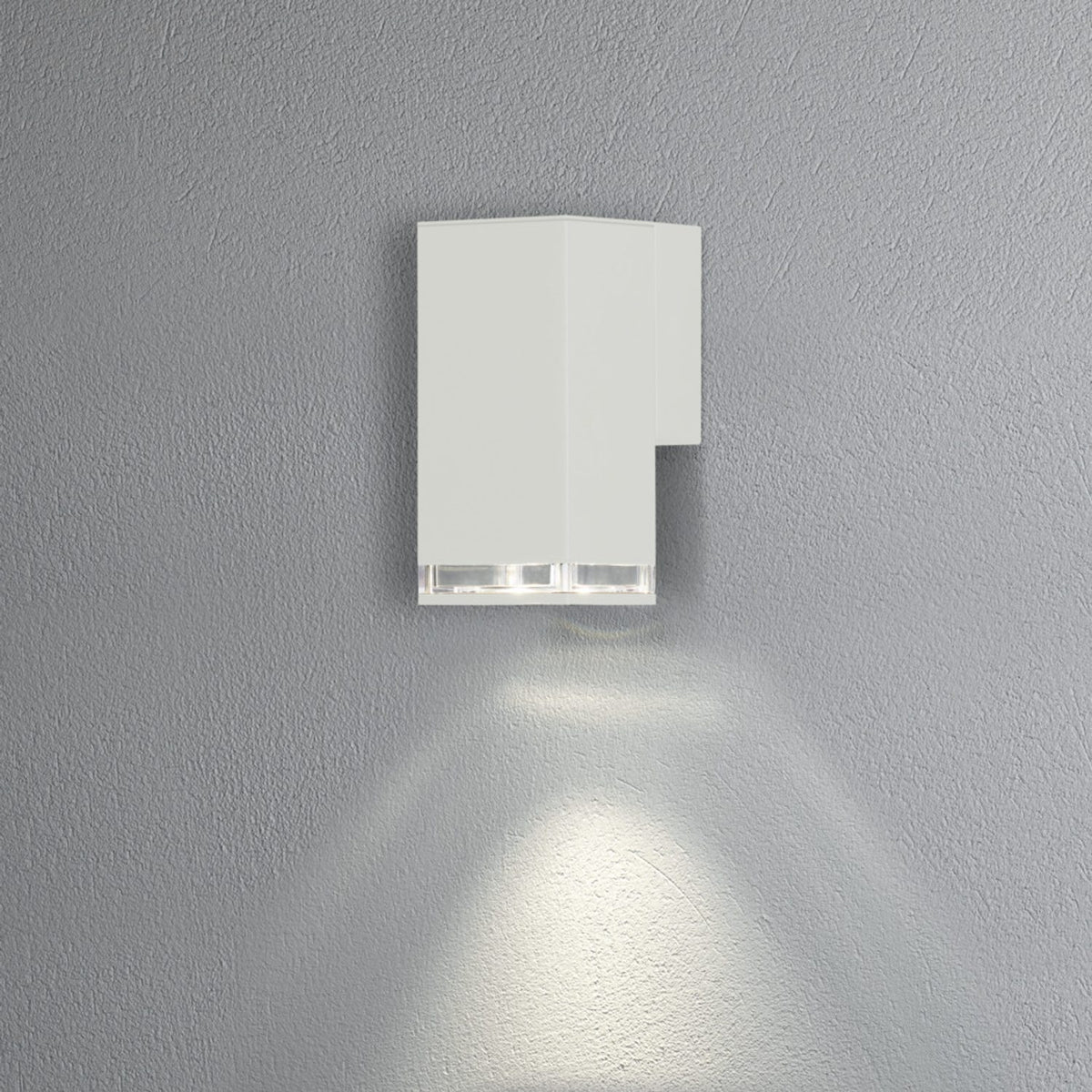 Pollux GU10 Vägglampa Ute Vit, 16.5 cm