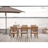 Como Parasoll 3x3m Natur/Taupe