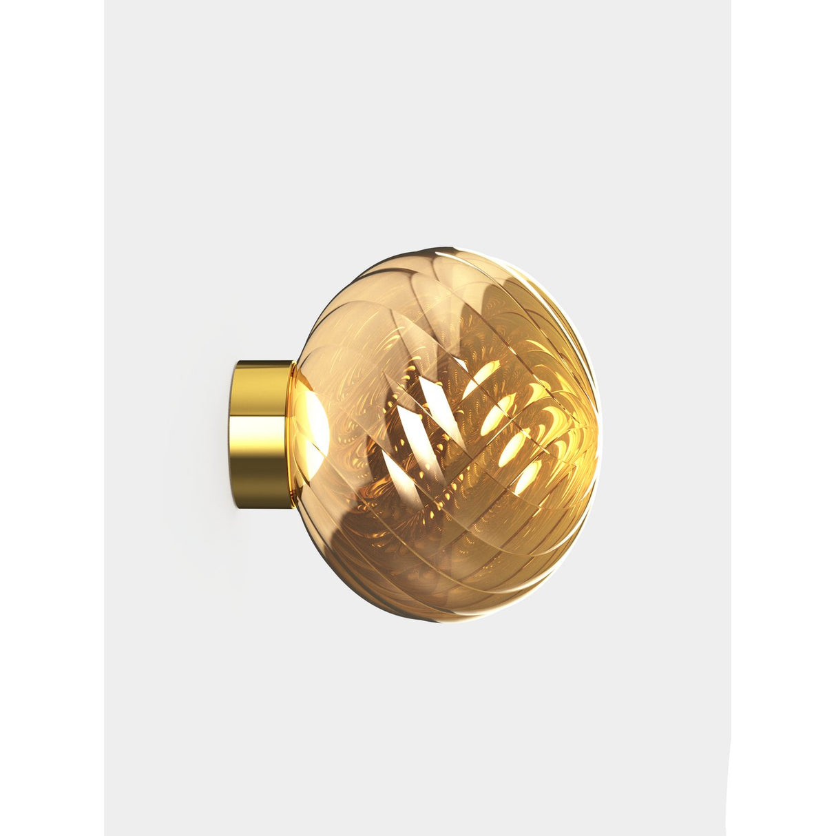 Whirl Vägg- och ytbelysning Gold