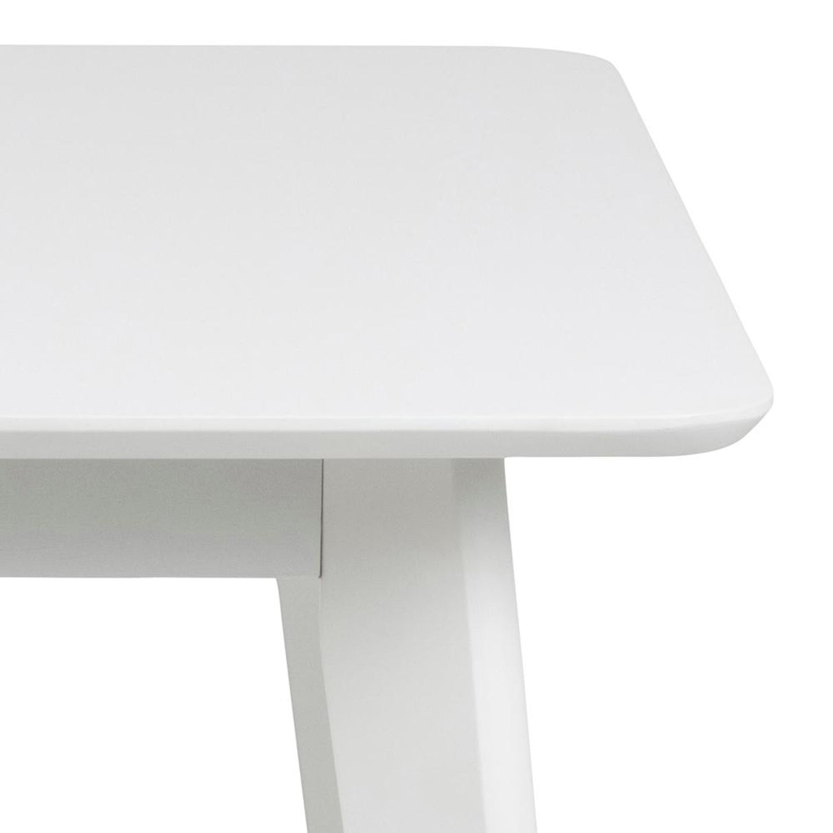 Roxby Matbord 80/120x76x80 cm Vit