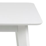Roxby Matbord 80/120x76x80 cm Vit
