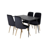 Silar, Velvet Deluxe Rektangulär matgrupp