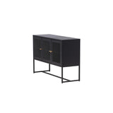 Malla Skåp Svart, 40 x 80 x 120