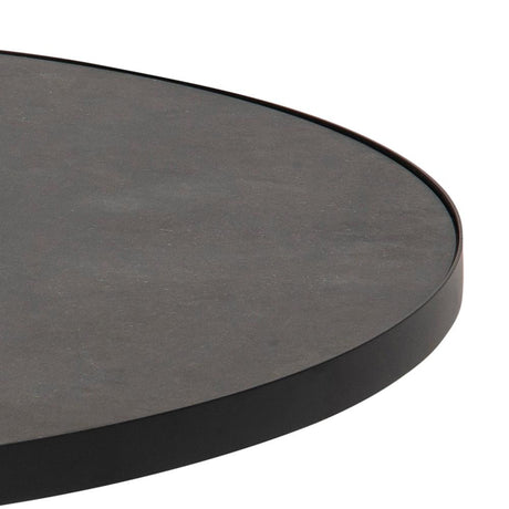 Vernon Soffbord Rund 86 cm Svart