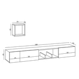 Baku (25 x 15 cm) Safirek TV-möbel