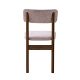 Portofino Stol Beige, Espresso Ek